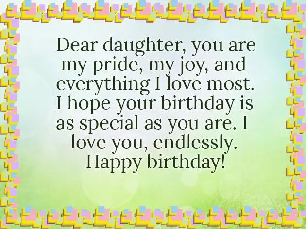 Birthday Wishes For My Daughter Quotes Birthday Wishes For My Daughter Quotes