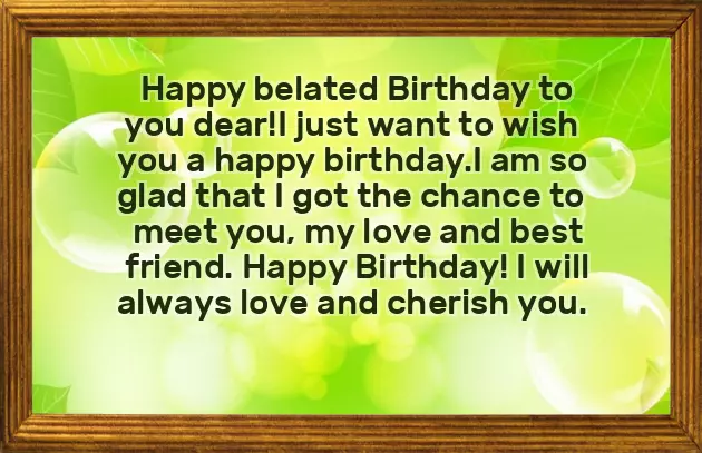 Belated Birthday Wishes To Girlfriend Belated Birthday Wishes To Girlfriend