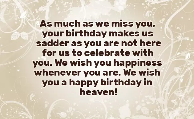 Happy Birthday Wishes For Brother In Heaven Happy Birthday Wishes For Brother In Heaven