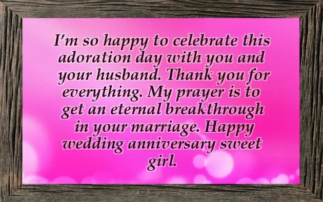 Happy Anniversary Niece Happy Anniversary Niece