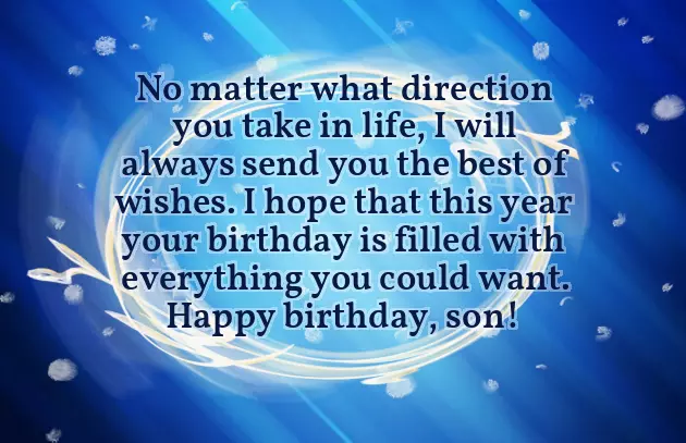 Birthday Wishes For Baby Son From Mom