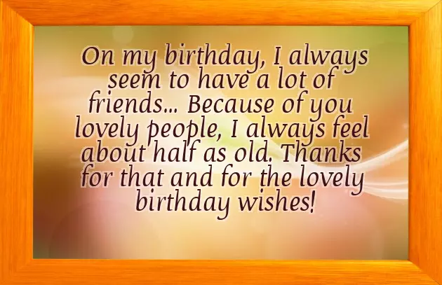 Thank You For Your Birthday Greetings And Wishes Thank You For Your Birthday Greetings And Wishes