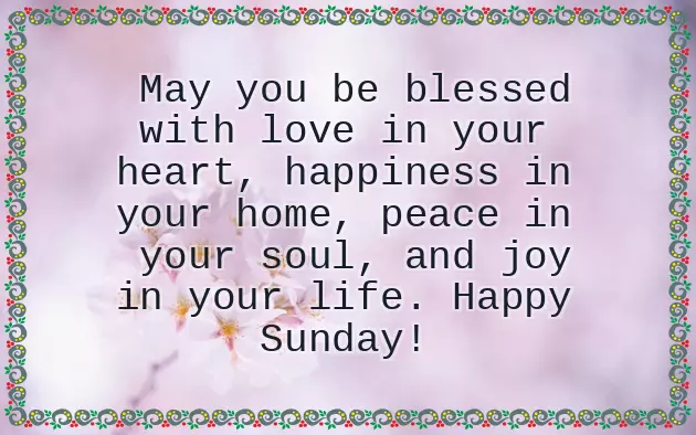 Sunday Morning Messages Sunday Morning Messages