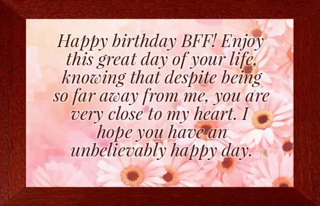 Good Wishes For Best Friend