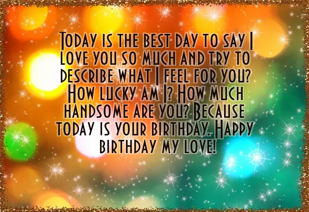 Birthday Quotation For Love
