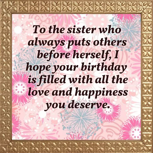 Birthday Sister Caption Birthday Sister Caption