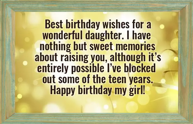 Birthday Wishes For Little Girl Quotes