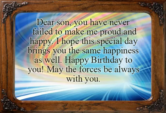 Birthday Wishes For A Son From Parents Birthday Wishes For A Son From Parents
