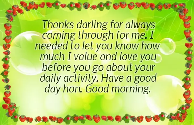 Family Morning Greetings