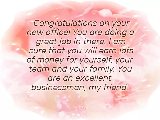 Congratulations For Your New Office Congratulations For Your New Office