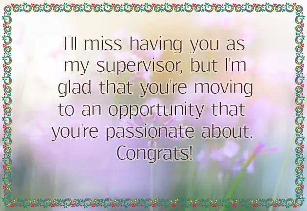 Promotion Wishes To Senior Promotion Wishes To Senior