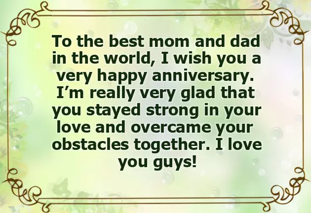 Congratulations On Your Marriage Anniversary