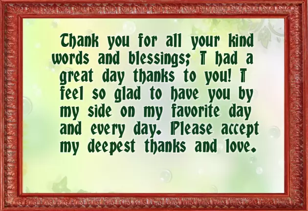 Thank You Friends For Your Lovely Wishes Thank You Friends For Your Lovely Wishes