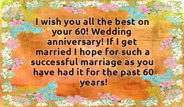 60Th Anniversary Wishes For Parents 60Th Anniversary Wishes For Parents