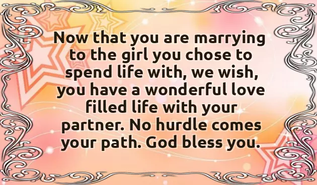 Pre Wedding Wishes For A Friend