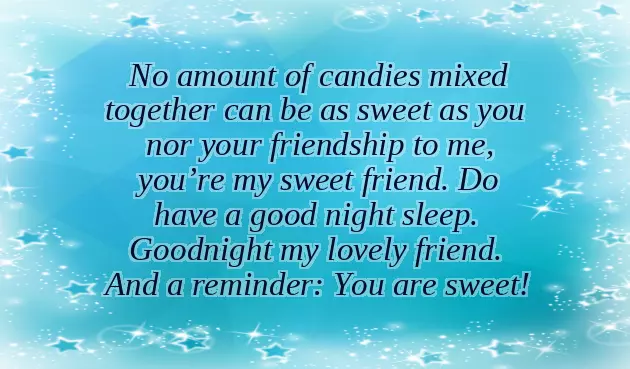 Good Night To Your Friend Good Night To Your Friend