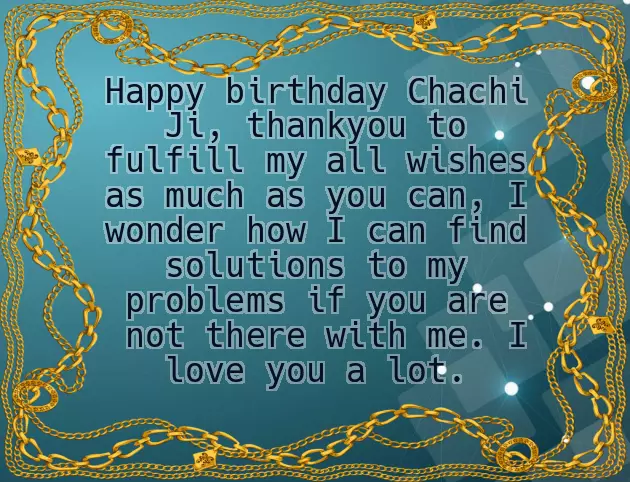 Happy Birthday Chachi Quotes Happy Birthday Chachi Quotes