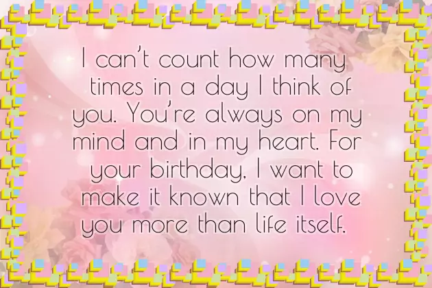 Birthday Wishes Msg For Husband