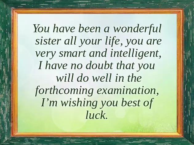 Exam Best Wishes For Girlfriend