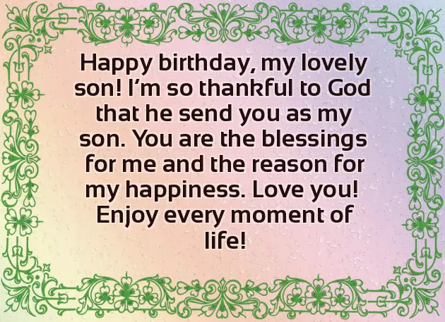 Happy Birthday Quotes For Kid Son Happy Birthday Quotes For Kid Son