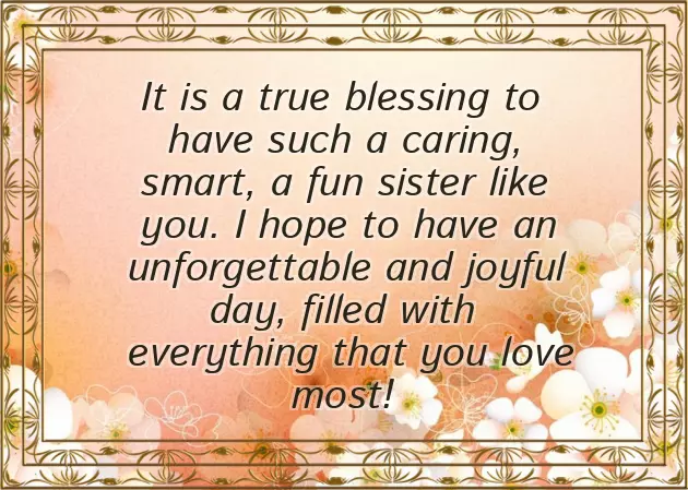 Birthday Messages For Sister Birthday Messages For Sister