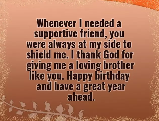 Best Wishes To Brother On Birthday