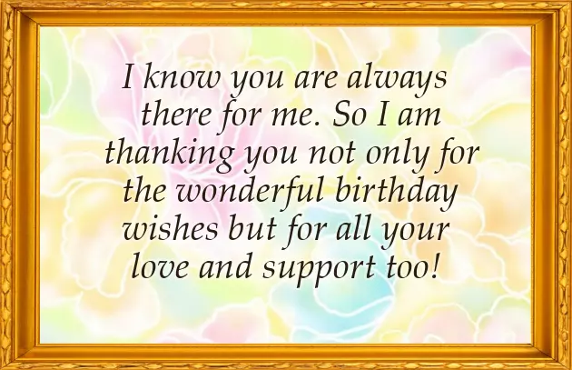 Thanks All For Your Warm Wishes