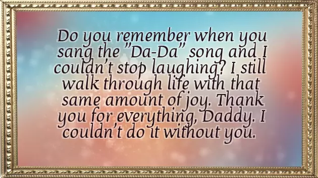 Generic Fathers Day Message Generic Fathers Day Message