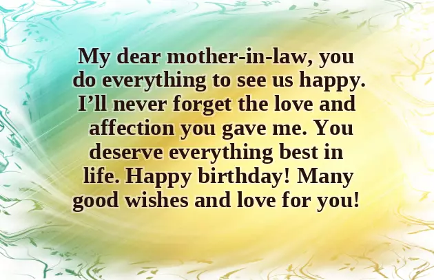 Birthday Wishes To Your Mother In Law Birthday Wishes To Your Mother In Law