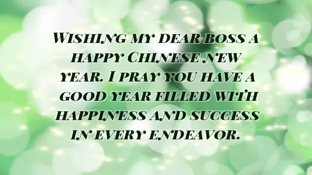 Chinese New Year Greetings In English