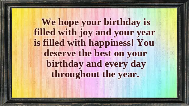 Other Greetings For Happy Birthday