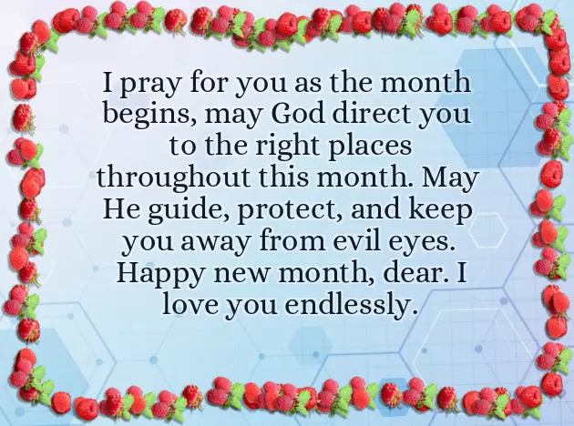 New Month Message To Your Love New Month Message To Your Love