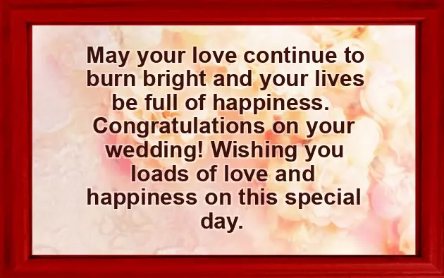 Best Wishes For New Wedding