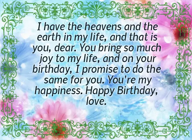 Romantic Birthday Wishes For A Girlfriend Romantic Birthday Wishes For A Girlfriend