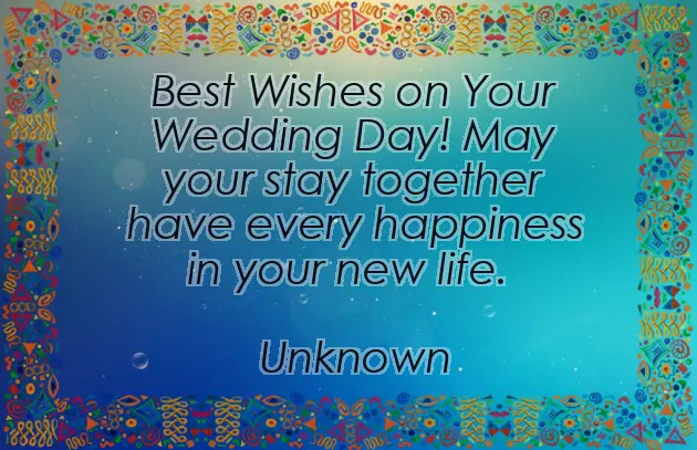 Wedding Wishes For Niece