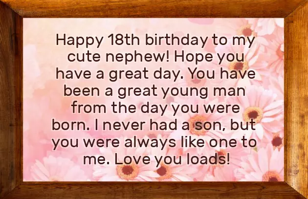 Happy Birthday To My Cute Nephew Happy Birthday To My Cute Nephew