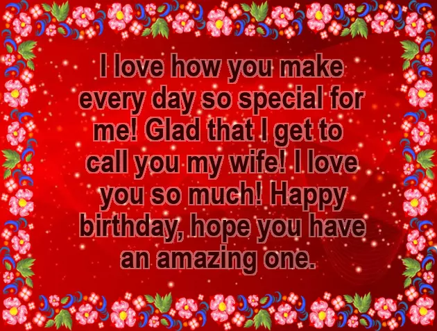 Birthday Wishes To My Woman