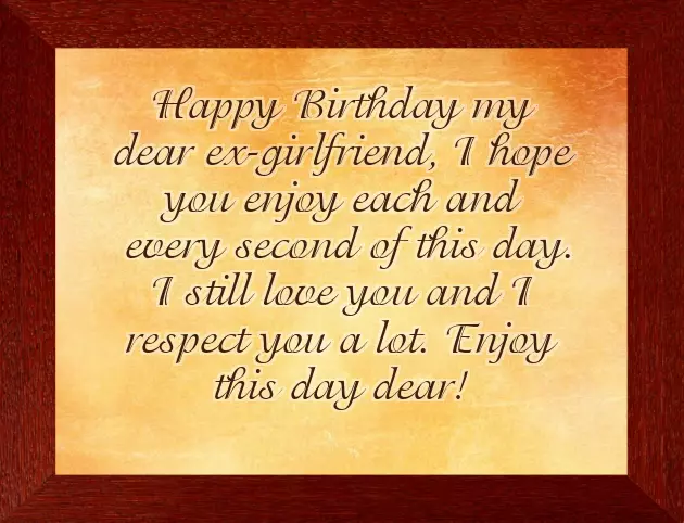 Short Birthday Wishes For Ex Girlfriend Short Birthday Wishes For Ex Girlfriend