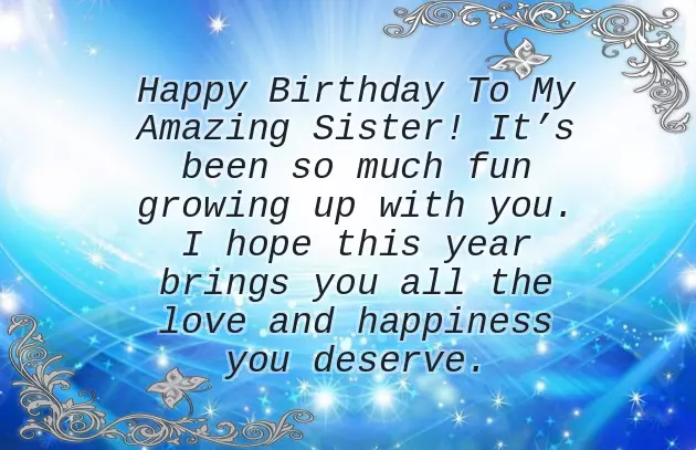 Birthday Special Wishes For Sister Birthday Special Wishes For Sister