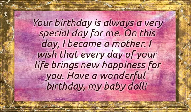 Birthday Quotes For My Little Daughter