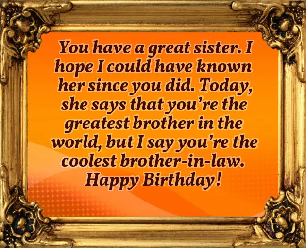 Wishing Big Brother Happy Birthday