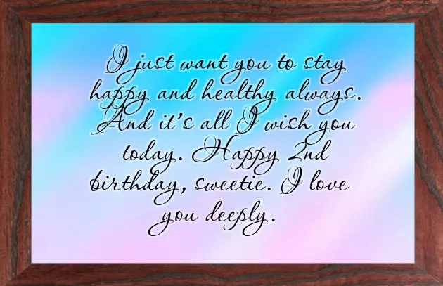 2 Year Old Birthday Quotes For Boy