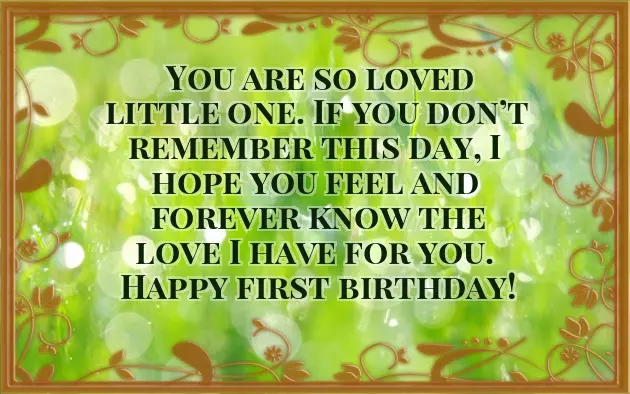 1St Birthday For Baby Girl Wishes 1St Birthday For Baby Girl Wishes