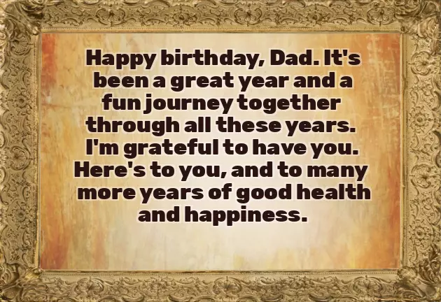 From Father To Daughter Birthday Wishes