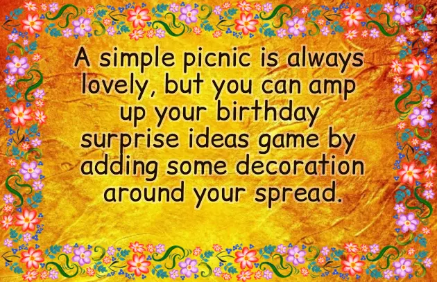 Birthday Surprise Birthday Surprise