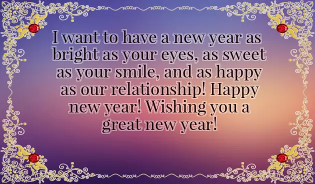 New Year My Love New Year My Love