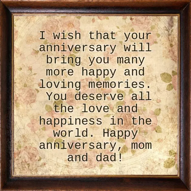 Wishing Happy Anniversary To Mom And Dad Wishing Happy Anniversary To Mom And Dad