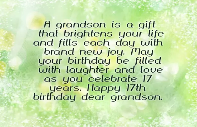17Th Birthday Wishes 17Th Birthday Wishes
