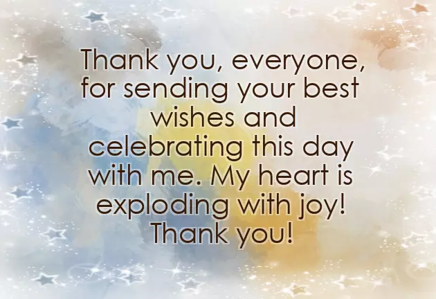 Thank You All For Your Best Wishes On My Birthday Thank You All For Your Best Wishes On My Birthday