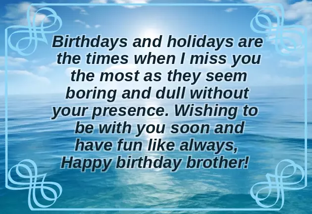 Birthday Wishes For Brother From Sister In English Birthday Wishes For Brother From Sister In English